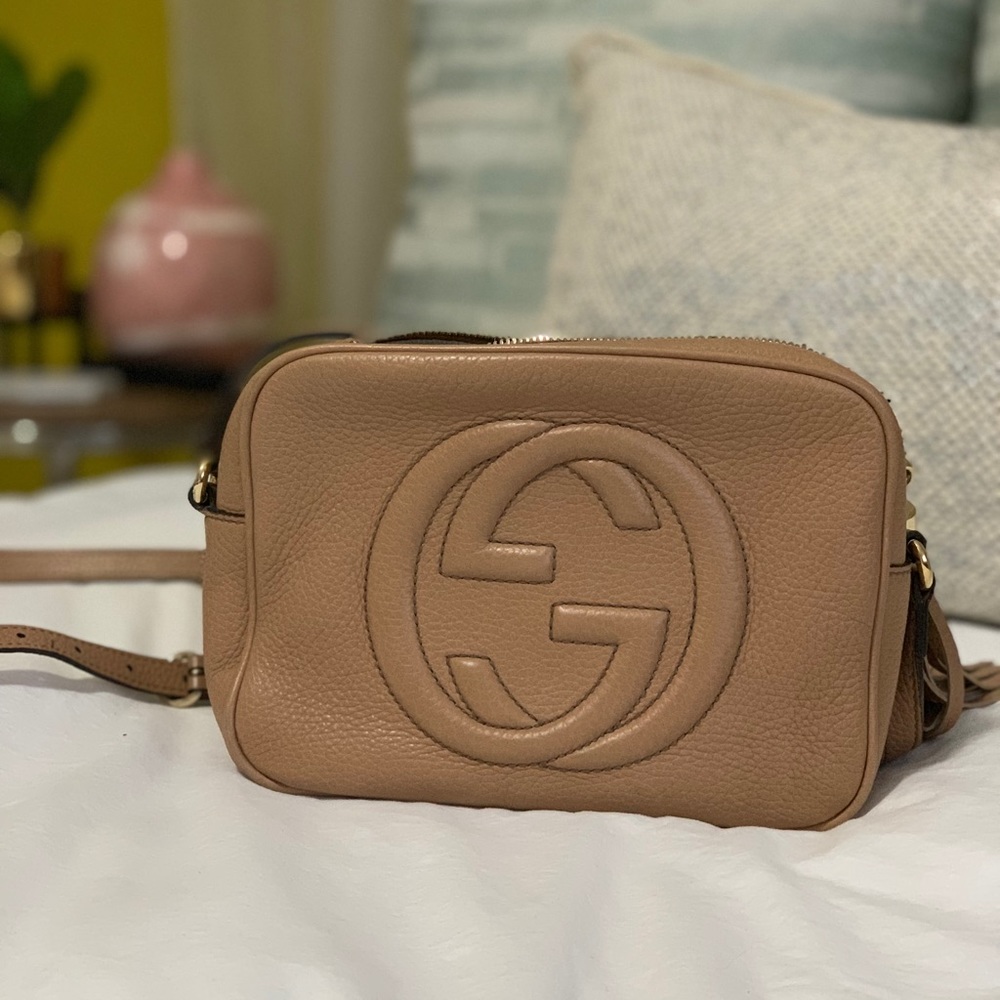 GUCCI Soho small leather disco bag